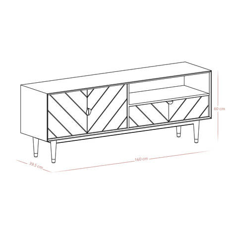 Milá large TV cabinet