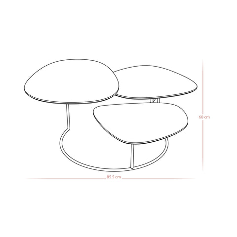 Reberu coffee table