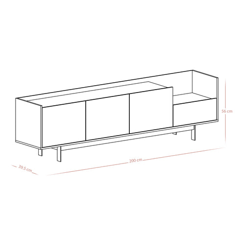 Mueble tv Yugana